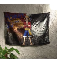 dukkandesign One Piece Monkey De Luffy Duvar Örtüsü