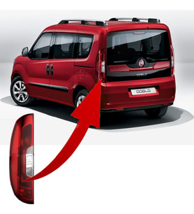 FİAT DOBLO SOL ARKA STOP LAMBASI TEK KAPI 2014--2019