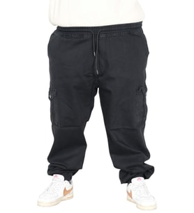 Mode XL Erkek Kot Pantolon CHIEF BLUE Lastikli 23919 Siyah
