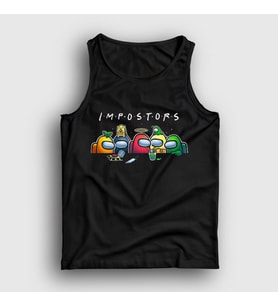 Presmono Unisex Siyah Impostors Among Us Atlet 77773tt