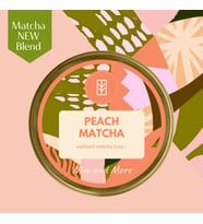 Mim and More Peach Matcha - Şeftali Matcha 25 Gr