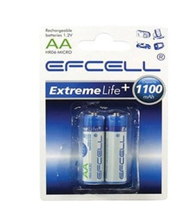 Efcell 1100 Mah Şarlı Kalem Pil (Tek Fiyat)