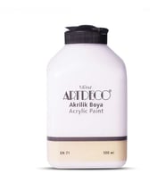 ARTDECO BEYAZ RENK AKRİLİK BOYA 500 ML