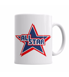 ALL STAR Kupa Bardak Porselen