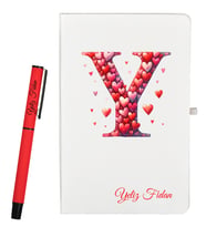 Arkadaşa Hediye Kişiye Özel Defter ve Kalem Hediye Seti
