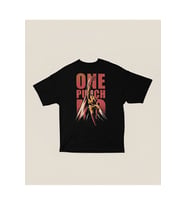 Saitama One Punch Man Baskılı Unisex Oversize Anime Karakter Tişört