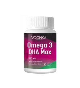 Voonka Omega-3 Dha Max 1275 mg 30 Yumuşak Kapsül
