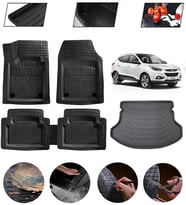 Hyundai İx35 Uyumlu Paspas Araca Özel Bagaj Havuzu MBS Siyah