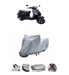 Vespa LX 150  Gri Motosiklet Brandası ARKA ÇANTA UYUMLU DEĞİLDİR