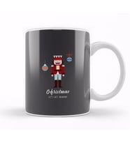 Nutcracker Funny Christmas Kupa Bardak Porselen