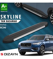 S-Dizayn Volvo XC90 2 Skyline Krom Yan Basamak 193 Cm 2015-2019 A+ Kalite