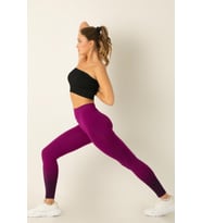 MioFit Macrophylla Yüksek Bel Toparlayıcı Seamless Spor Tayt (Magenta.)