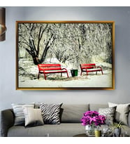 Altın Çerçeveli dekoratif tablo l505 (Gold)