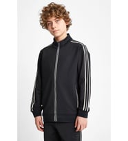 Çocuk Fermuarlı Sweatshirt 25N-3155 (Siyah)