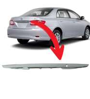 Toyota Corolla Bagaj Kaplama Çıta Nikelajlı 2010-2013