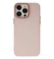 Durukar® iPhone 14 Pro Kılıf Modos Metal Kapak - Pembe