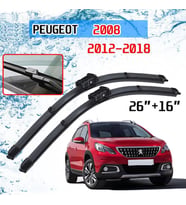 Peugeot 2008 Ön Cam Muz Silecek Takımı 2012-2018