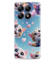 Xiaomi 14T Pro Kılıf Boutique Baskılı Resimli Kalp ve Kedi Pcode -035