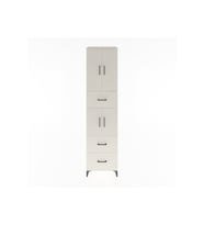 Hyperion Dolap 3 Raflı 3 Çekmeceli 4 Kapaklı 60x44x243 Aytaşı-Aytaşı