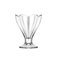 Lily Cam Dondurma ve Tatlı Kasesi 3'lü, 250 ml, şık ve kullanışlı set