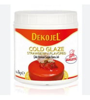Ovalette Çilek Aromalı Soğuk Pasta Jeli 1 kg