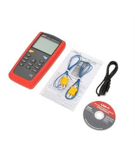 Uni-T Ut 325 Çift Girişli Profesyonel Termometre USB Datalogger Unit UT325