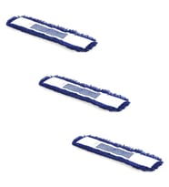 Ekol Orlon Nemli Palet Tablet Toz Toplama Statik Mop - Mavi - 80 Cm. - 3 Adet
