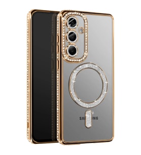 Joko Samsung Galaxy A57 5g Joke Simli Magneticsafe Kılıf - Gold