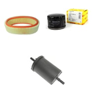 Bosch Filtre Bakım Seti Dacia Logan 1.6 90 Beygir Benzinli 2006-2011 Hava + Yağ f. + Yakıt Filtre Bosch
