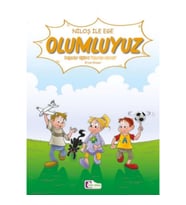 Niloş İle Ege - Olumluyuz 35*50 Kuşe Kağıt -Renkli Hikaye