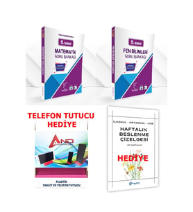 Karekök Yayınları 2025-2026 Müfredat Matematik - Fen Soru Bankası Yeni Nesil Video Çözümlü (Çok Renkli)