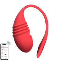 Lovense Vulse App-Controlleds Thrusting & Vibrating Egg Vibratör