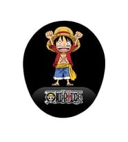 One Piece Luffy Bilek Destekli Kaymaz Buruşmaz Kırılmaz Mouse Pad (Çok Renkli)
