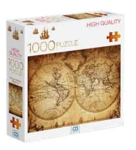 Dünya Haritası Puzzle 1000