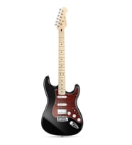 Donner DST-152B Elektro Gitar (Siyah)