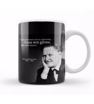 Nazım Hikmet Sen Gitme Kupa Bardak Porselen