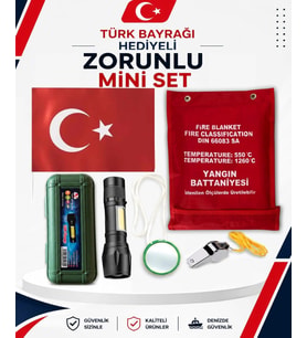 Battaniyeli Zorunlu Tekne Ekipmanı Seti