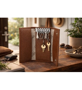 Legend Leather Diga 412 Hakiki Deri Anahtarlık Cüzdan (Taba)