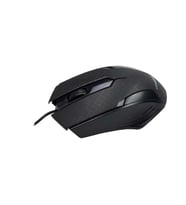 Siyah Mat Desenli USB Kablolu 3D Optik Mouse