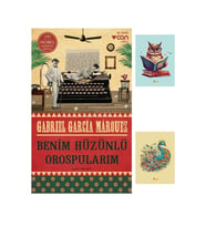 Benim Hüzünlü Orospularım 9789750742071 Gabriel Garcia Marquez - defterli seti (Renksiz)