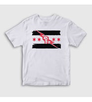 Presmono Unisex Çocuk Beyaz CM Punk Logo WWE T-Shirt 434779tt