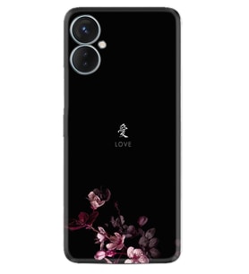Tecno Spark 9T Kılıf Silikon Desen Özel Seri Love 1629