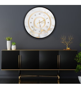 Kanvas (Ahşap) Duvar Saati - 70 cm
