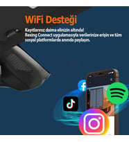 REXING V1 LITE 2K WIFI ARAC KAMERASI + 32GB SD KAR