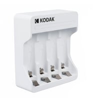 Kodak KD-29490 4'lü AA/AAA Ni-MH Otomatik Hızlı Pil Şarj Cihazı (Type-C)