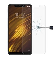 Xiaomi Pocophone F1 Kırılmaz Cam Ekran Koruyucu-(5775) - ISM9199-2365 (Şeffaf)