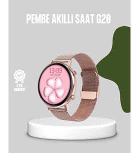 Mey İthalat® Akıllı Saat – Bluetooth 5.0, Suya Dayanıklı, Kablosuz Şarj