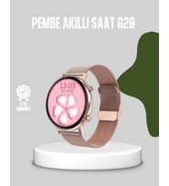 Mey İthalat® Akıllı Saat – Bluetooth 5.0, Suya Dayanıklı, Kablosuz Şarj