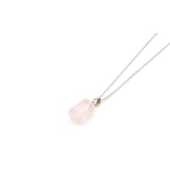 HAKİKİ DOĞAL PEMBE KUVARS KOLYE UCU 1.KALİTE 006