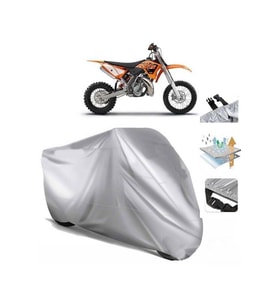 Ktm 60 Sx (bağlantı Tokalı) Uyumlu SolarBlock Prime Motosiklet Brandası Örtüsü (Siyah)